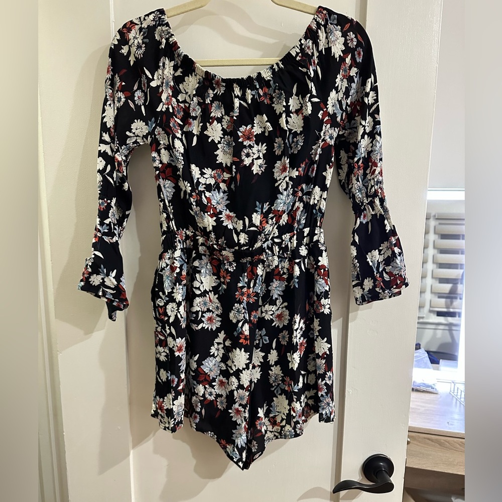 Cupcakes and Cashmere Floral Romper